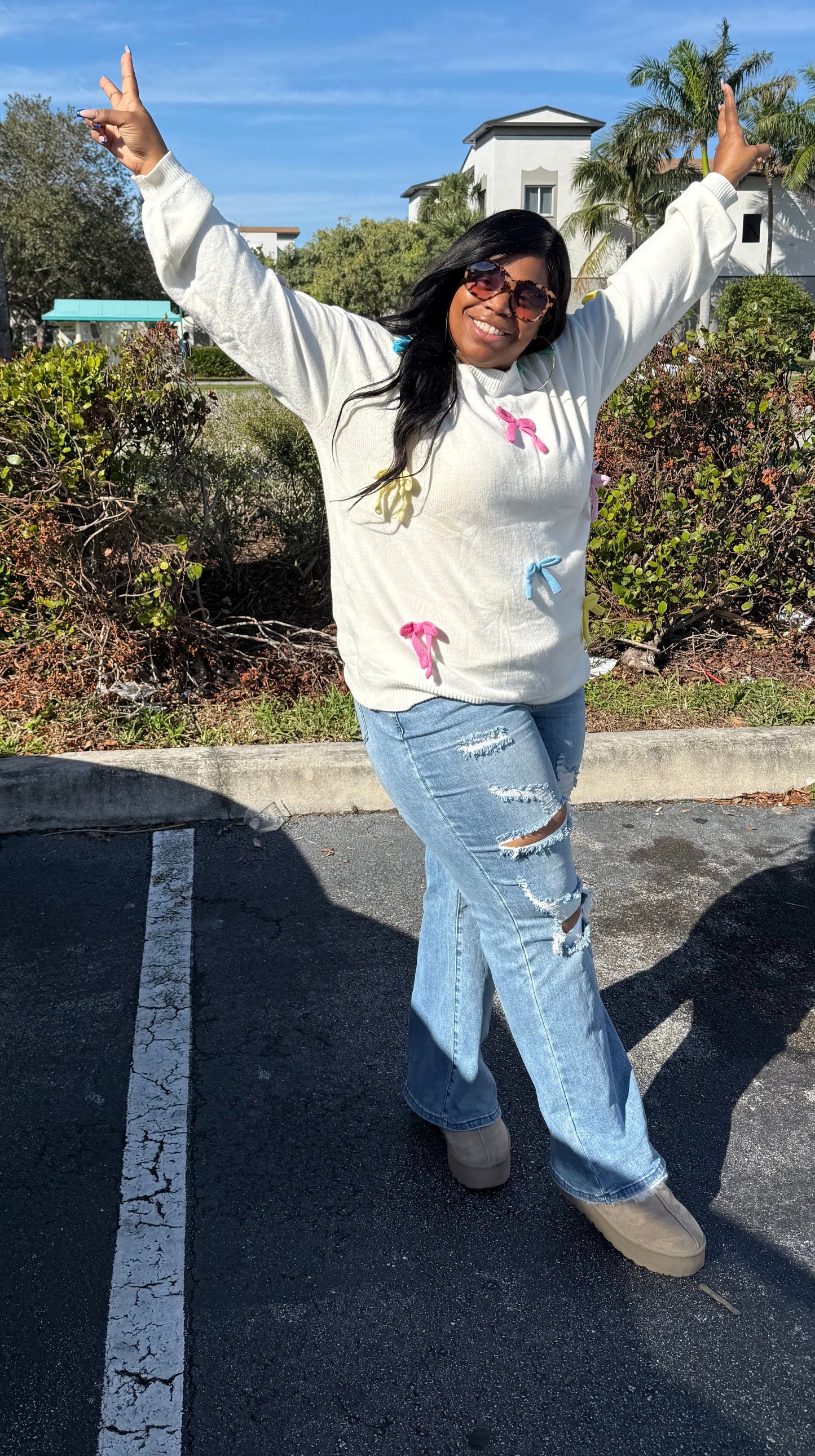 Bougie Bae High Waist Bootcut Jeans