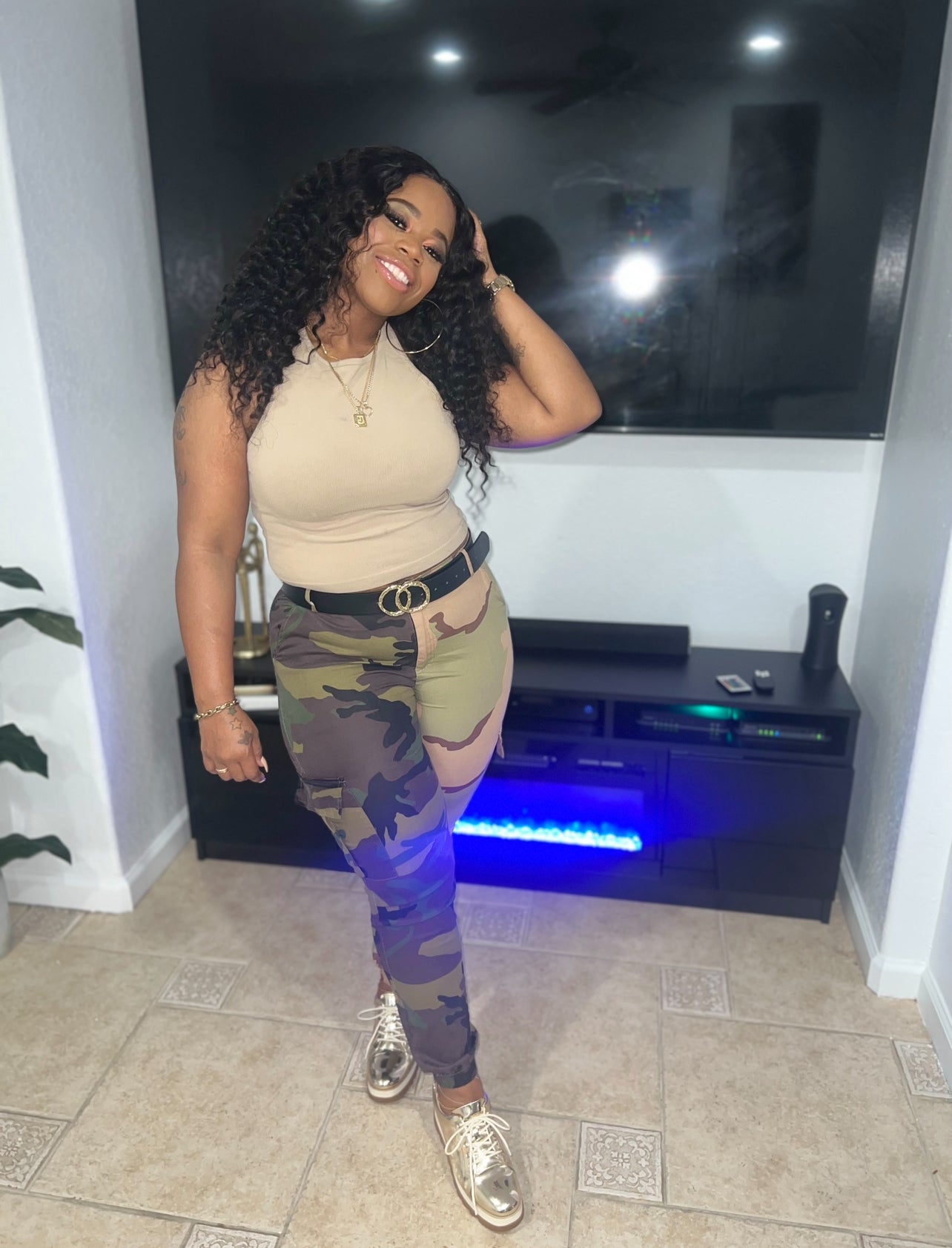 2 toned Camo Pants