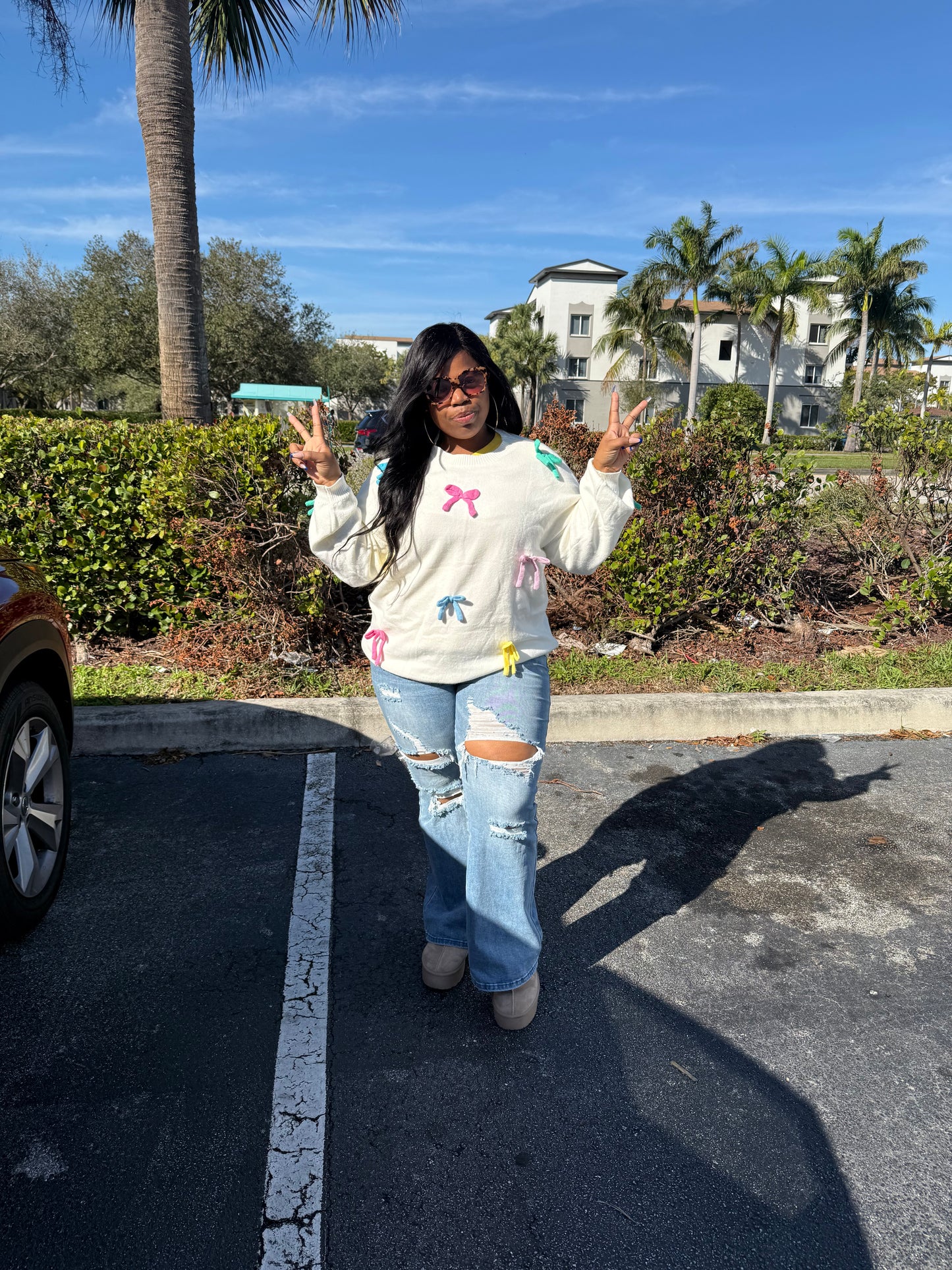 Bougie Bae High Waist Bootcut Jeans