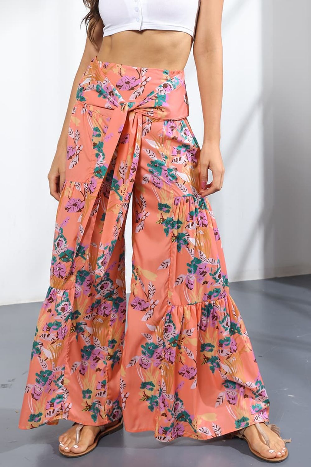 Wide leg pants