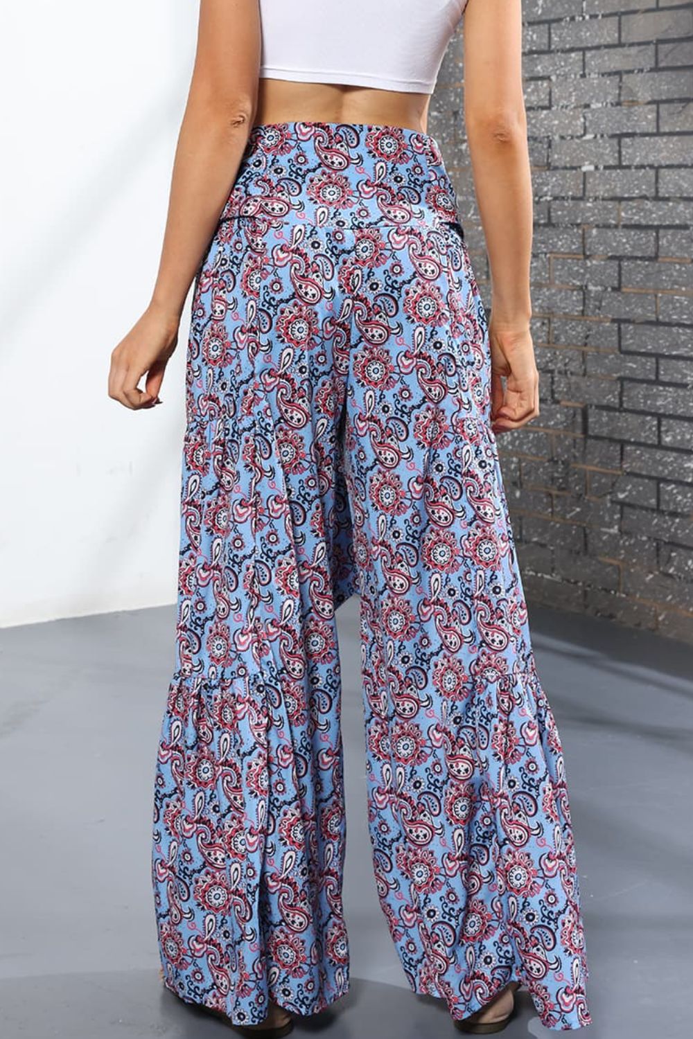 Wide leg pants