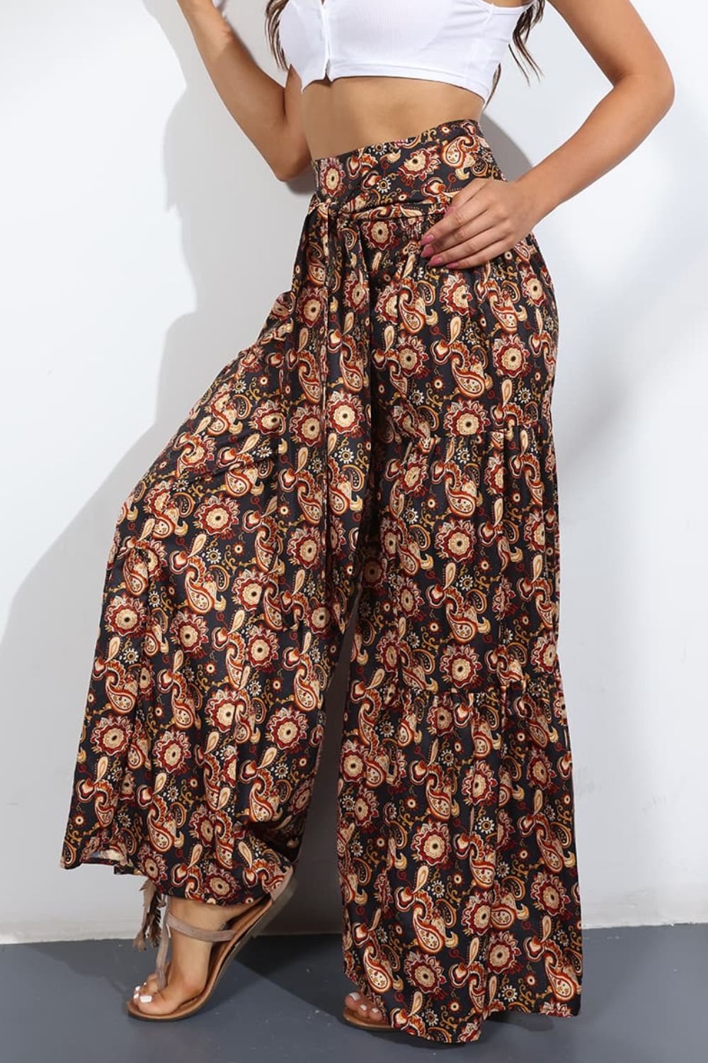 Wide leg pants