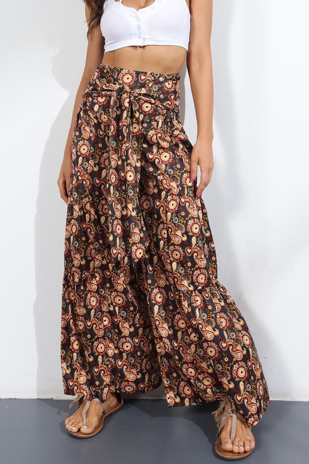 Wide leg pants