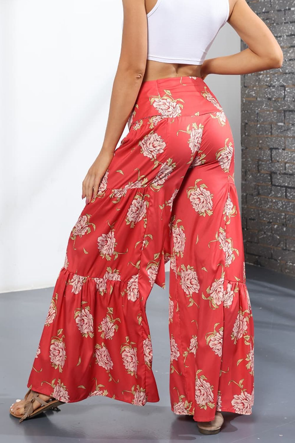 Wide leg pants