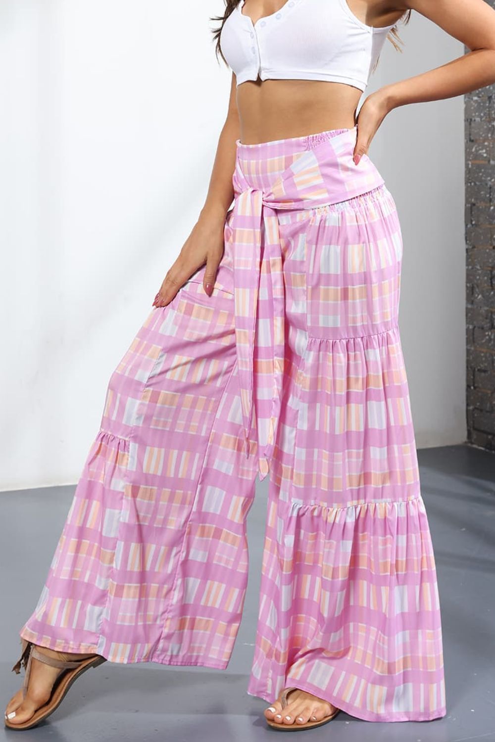 Wide leg pants