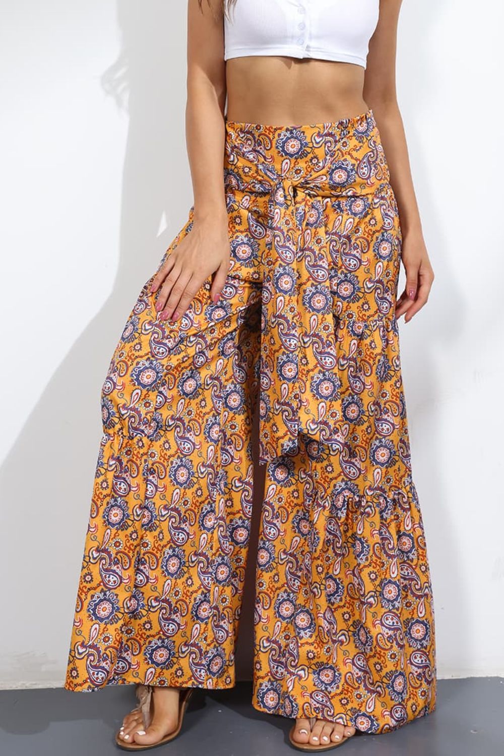 Wide leg pants