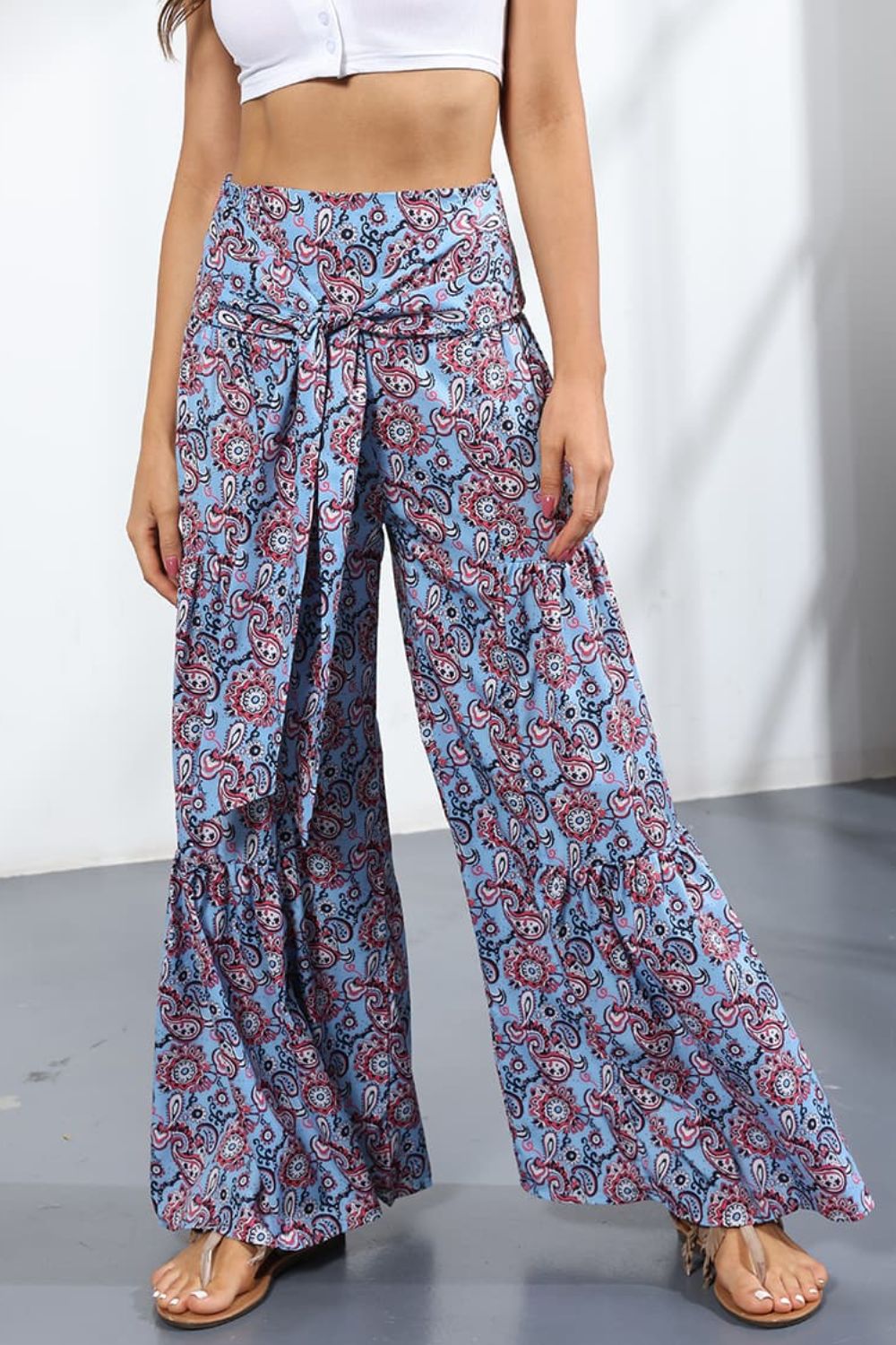 Wide leg pants