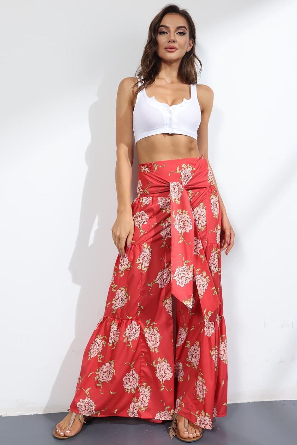 Wide leg pants