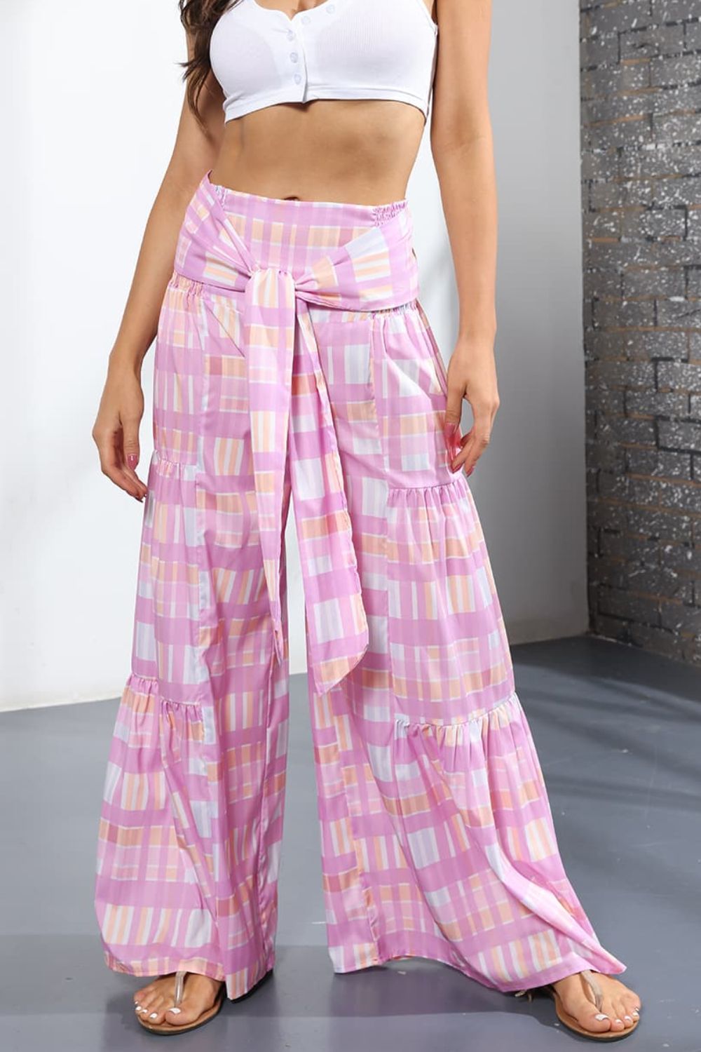 Wide leg pants