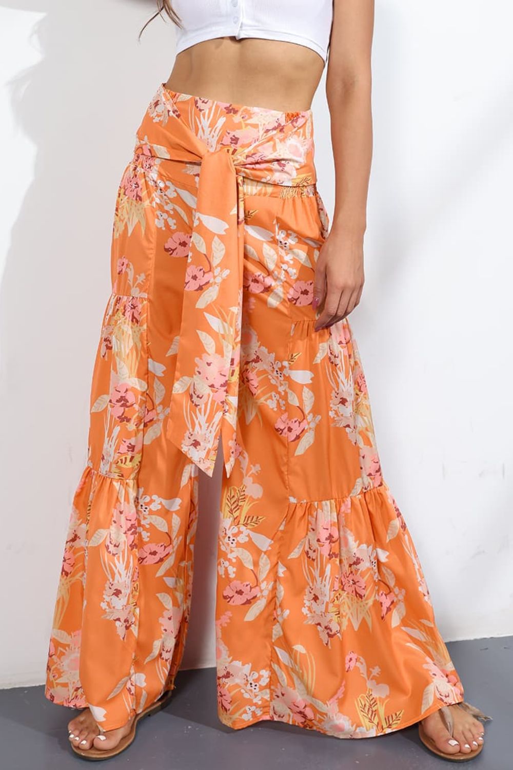 Wide leg pants