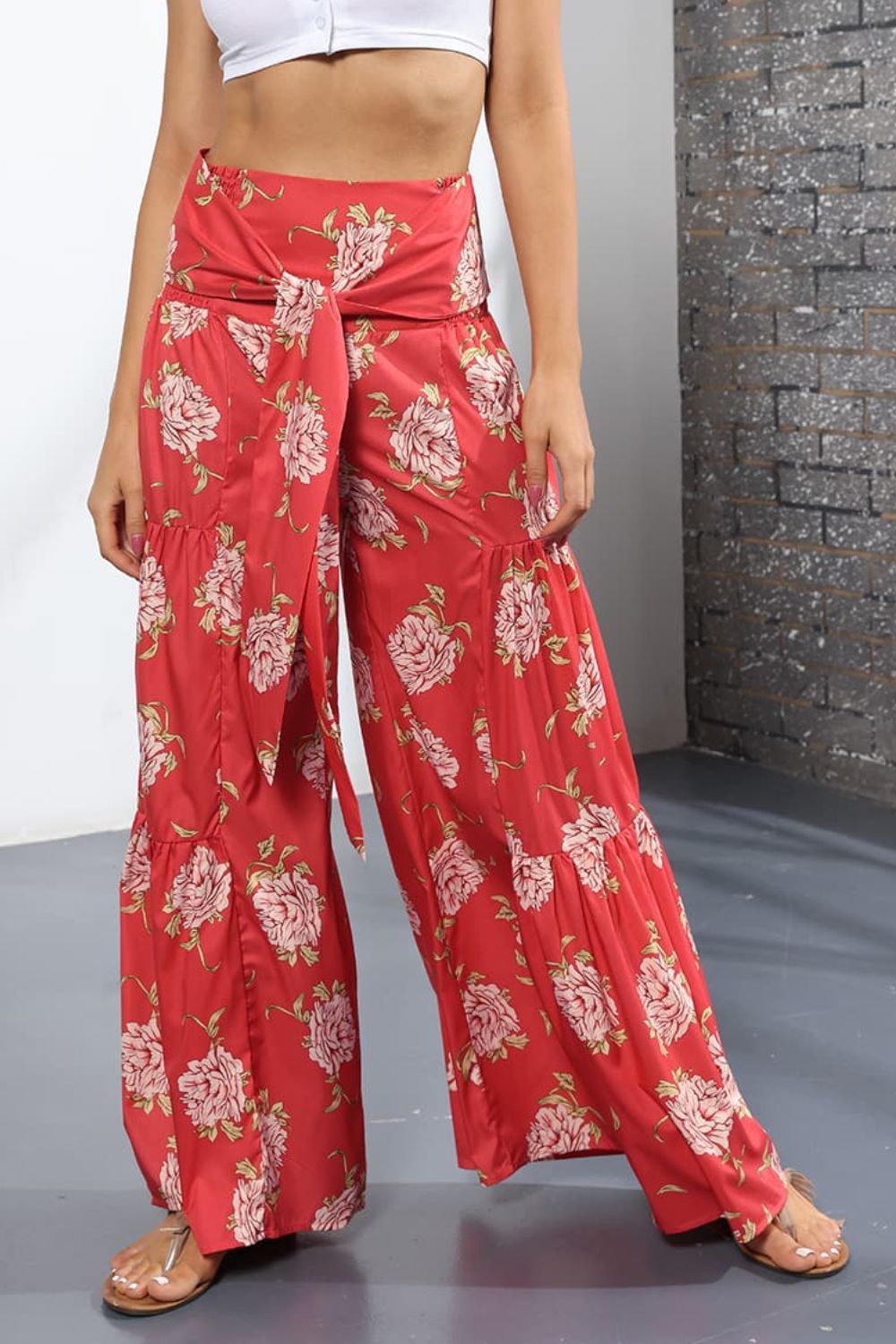 Wide leg pants