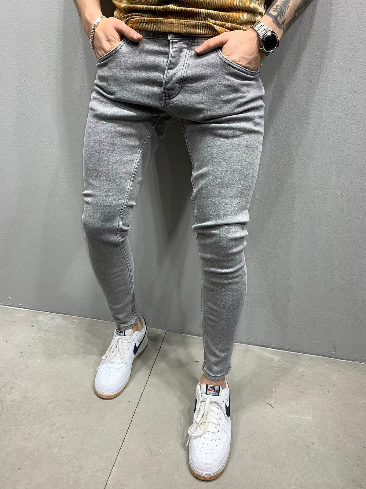 Slim fit pencil Denim