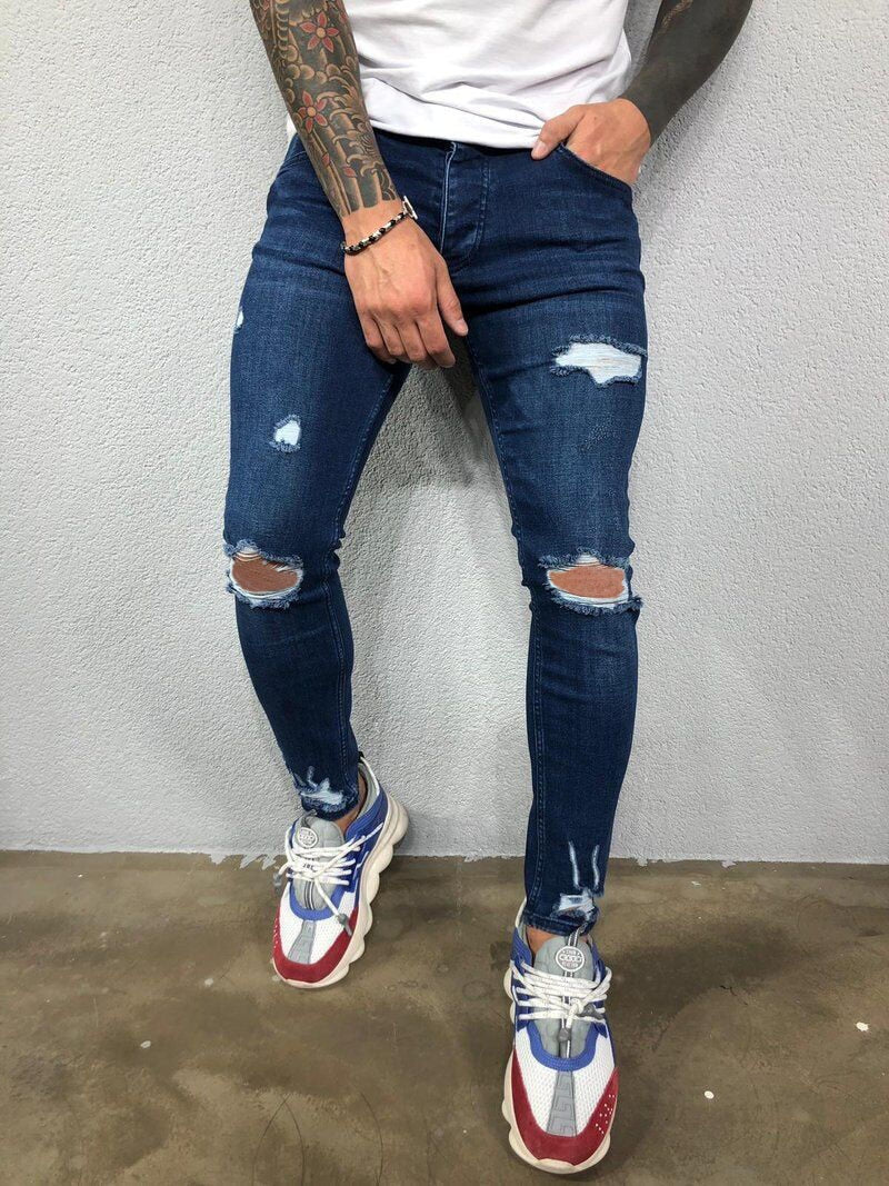 Slim fit pencil Denim