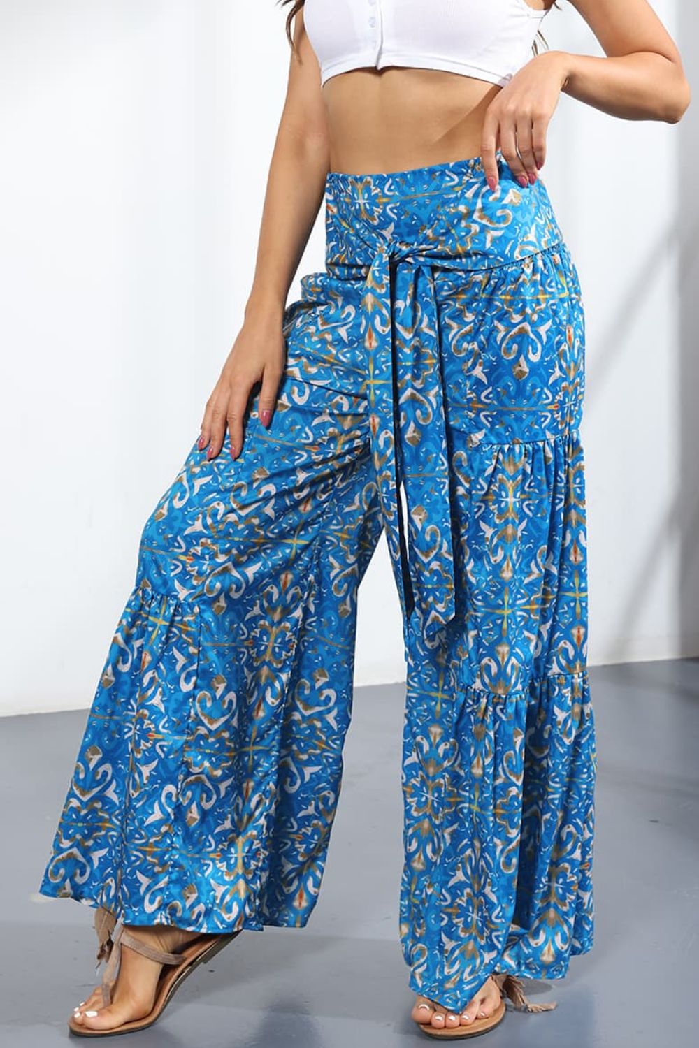 Wide leg pants
