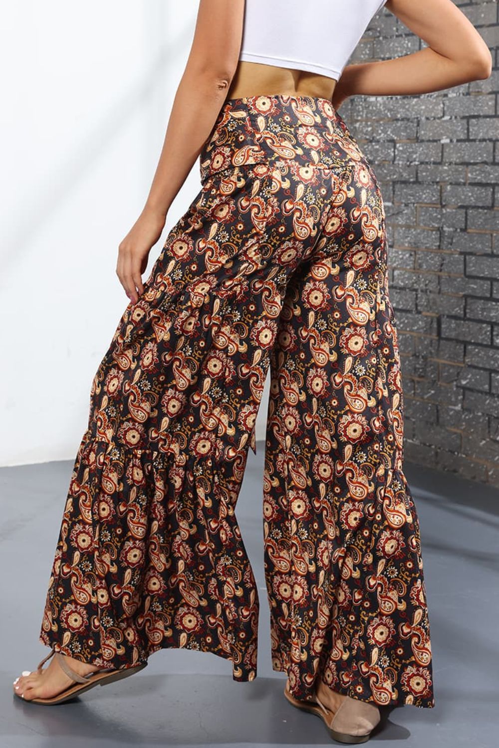 Wide leg pants
