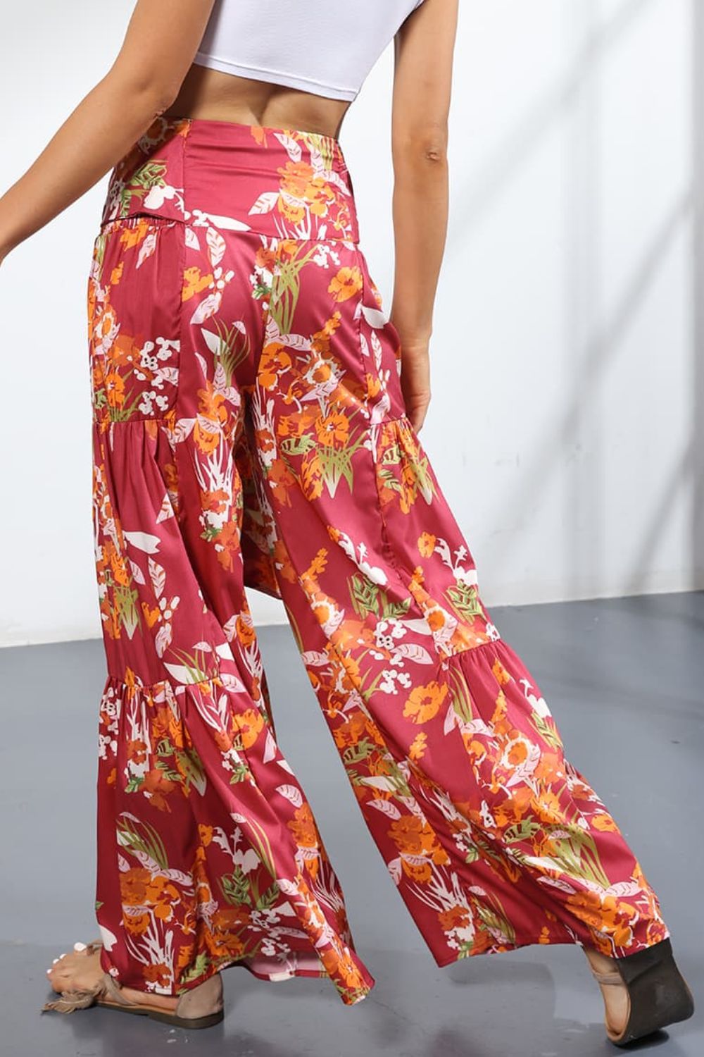 Wide leg pants