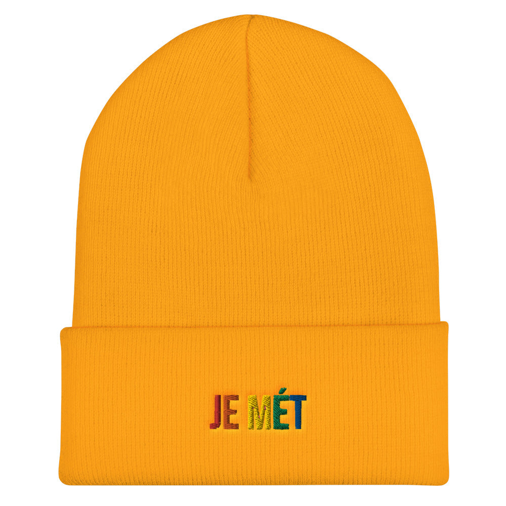 JE MET Cuffed Beanie