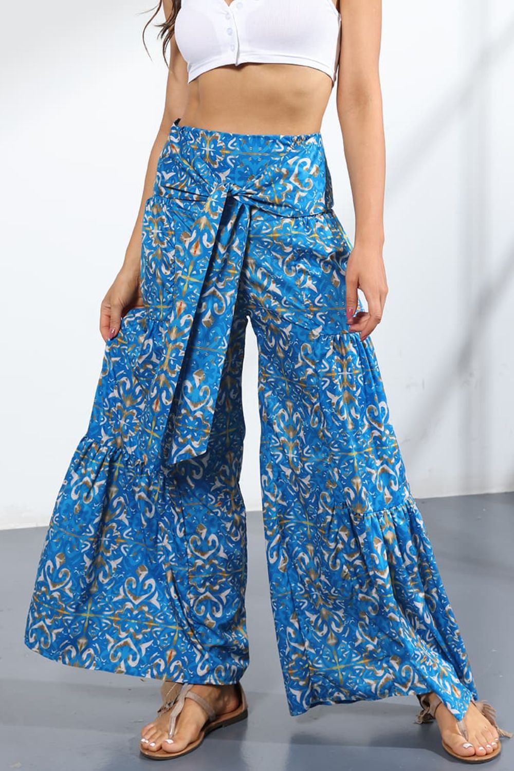 Wide leg pants