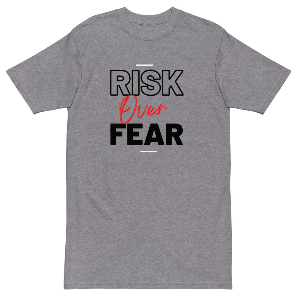 Risk Over Fear heavyweight tee