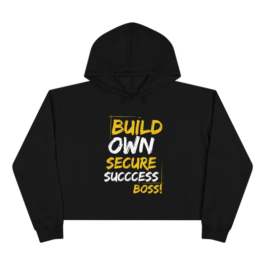 Boss Crop Hoodie