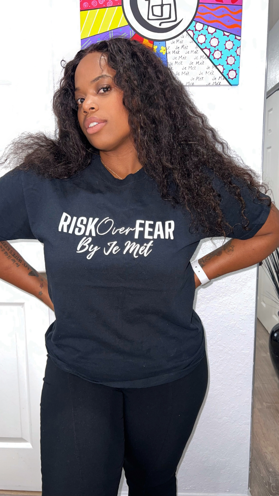 Risk Over Fear Tee