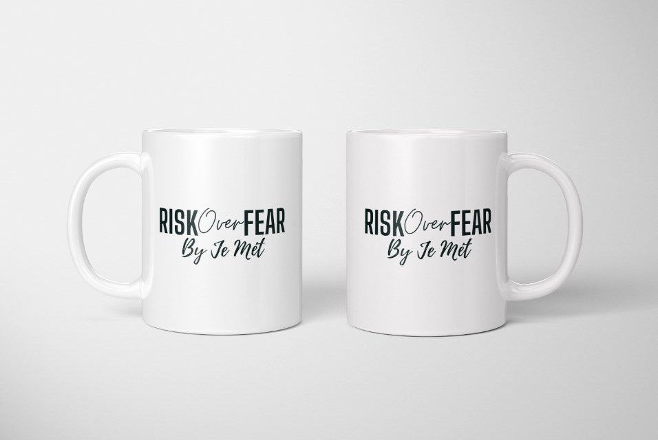 Risk Over Fear Mug