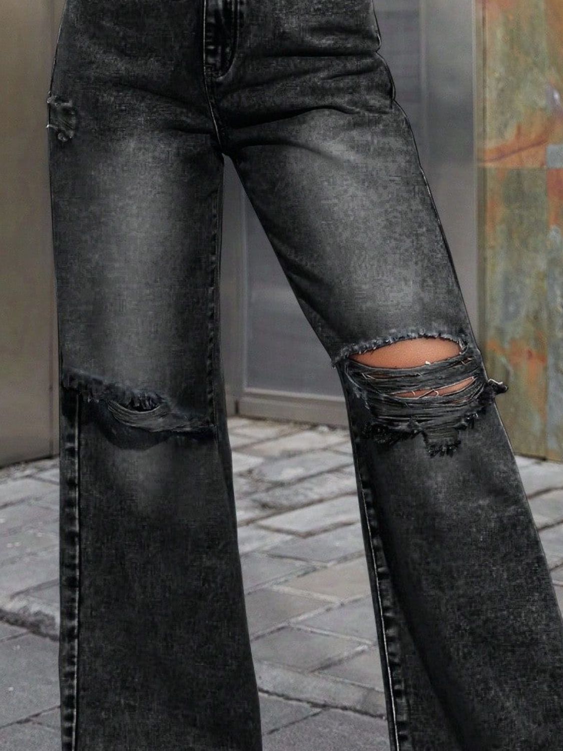 Midnight Wide Leg Jeans