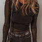 Mesh Cami  Bodysuit Set