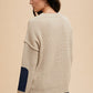 Chic Sweater with Patch Pocket