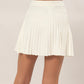 Skater Girl Pleated Flare Mini Skirt