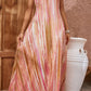 Tie-Dye Spaghetti Strap Maxi Dress