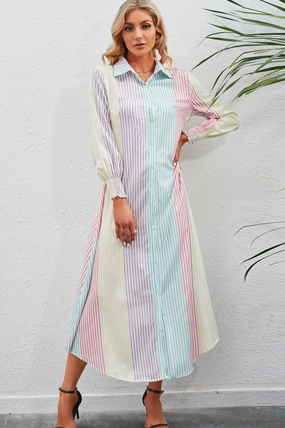 Rainbow Maxi Dress
