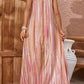 Tie-Dye Spaghetti Strap Maxi Dress