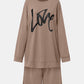 LOVE Shorts Set