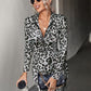 Leopard Half-Zip Mini Dress