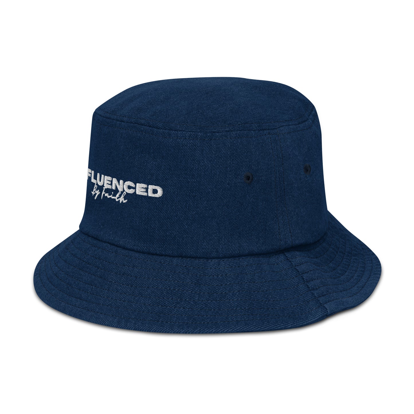 Denim bucket hat