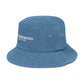 Denim bucket hat