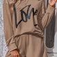 LOVE Shorts Set