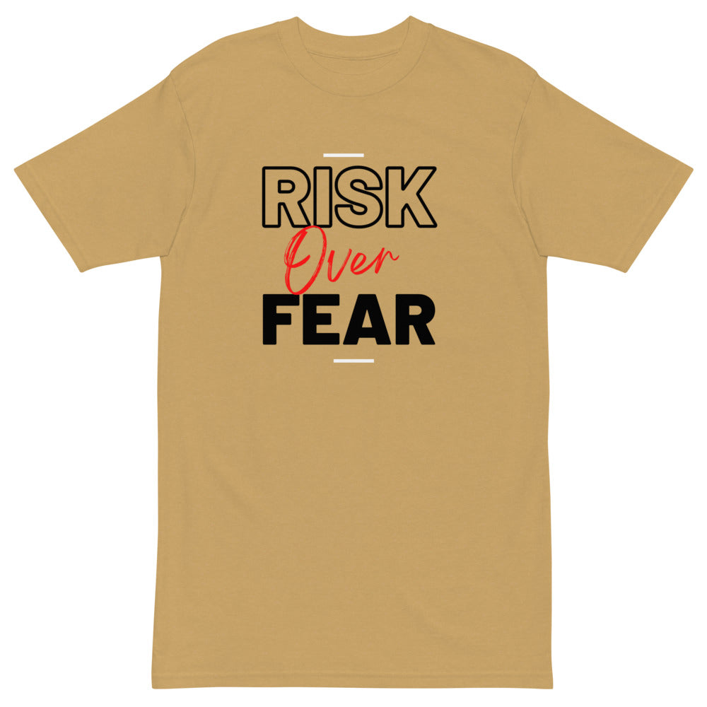 Risk Over Fear heavyweight tee