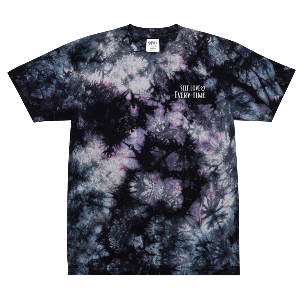 Self Love tie-dye t-shirt