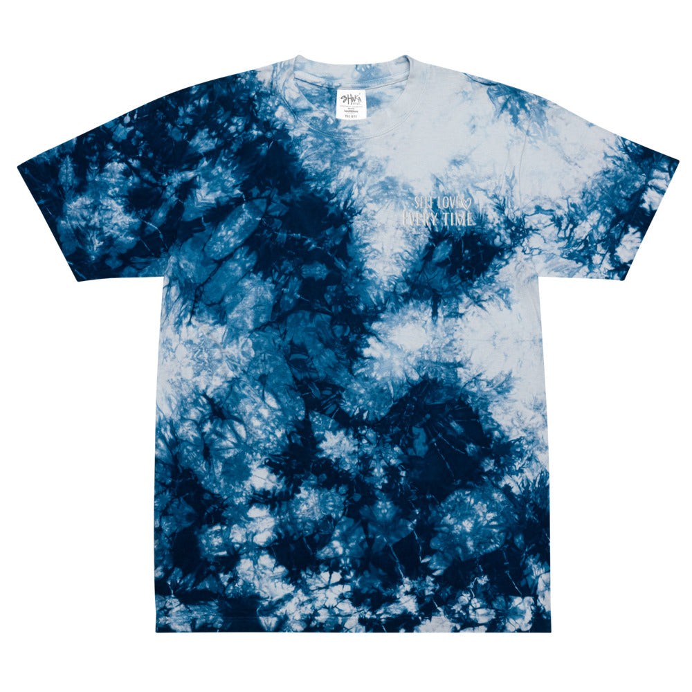 Self Love tie-dye t-shirt