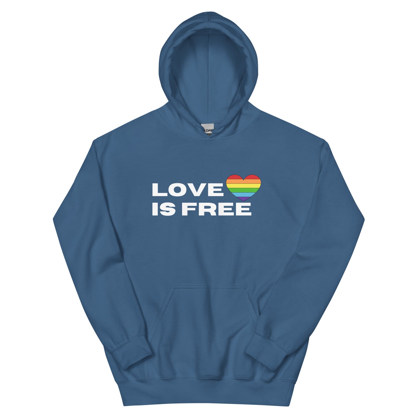 LOVE IS FREE Unisex Hoodie