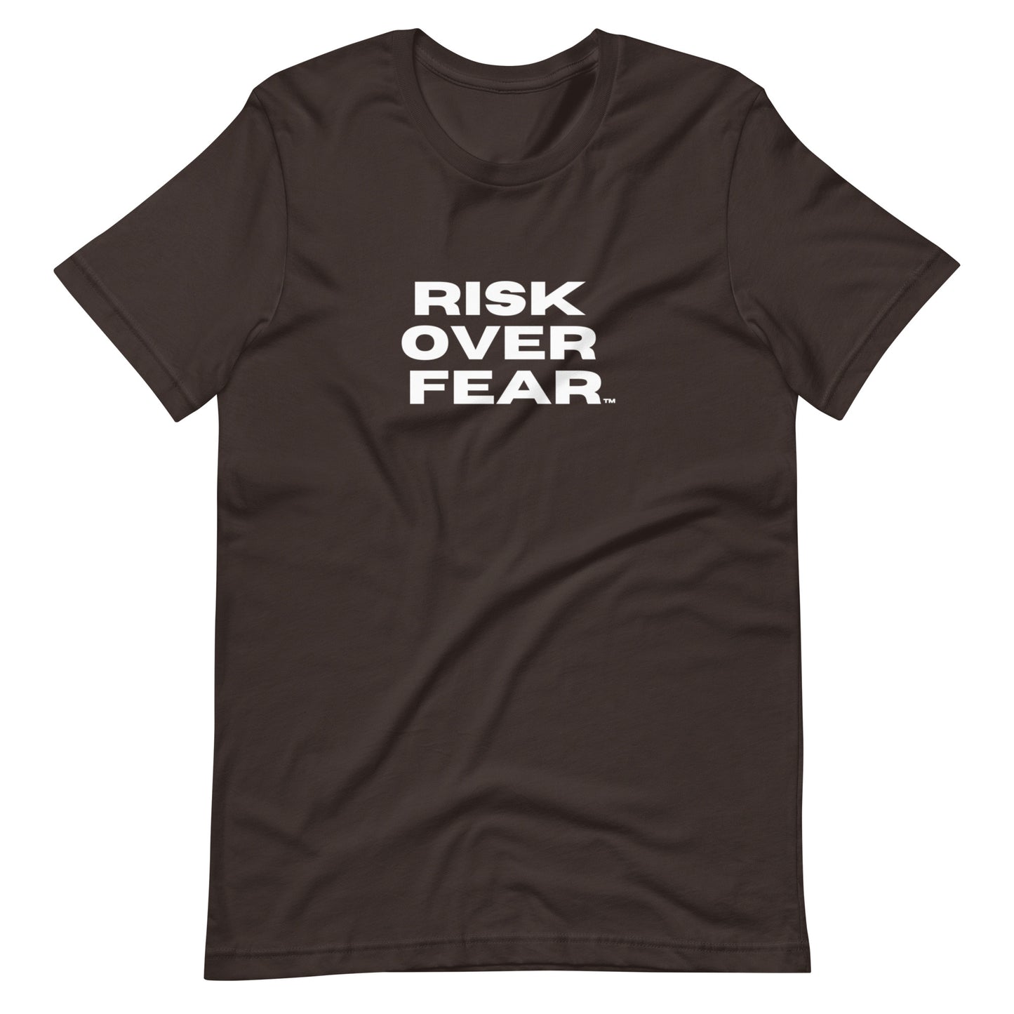 RISK OVER FEAR Unisex t-shirt