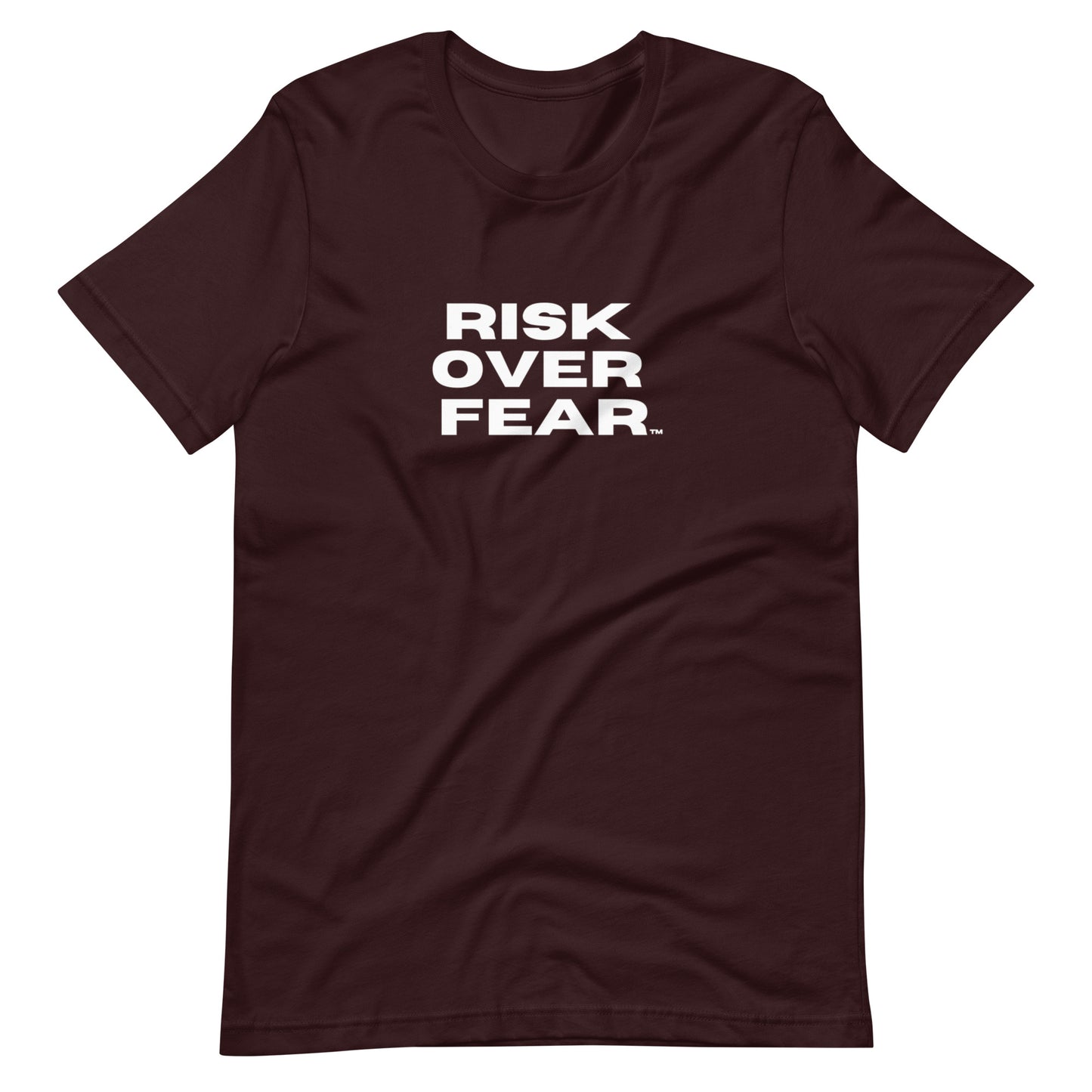 RISK OVER FEAR Unisex t-shirt